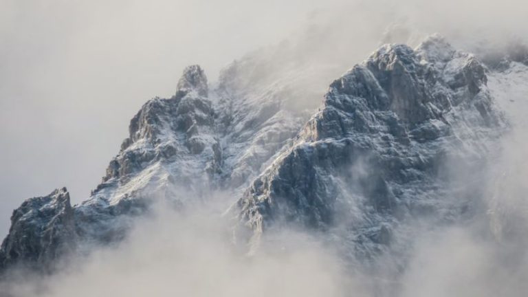 Cold Hot Retreading - mountain with fogs