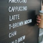 Customization Options - cafe drink menu