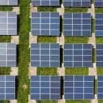 Solar Power - white and blue solar panels