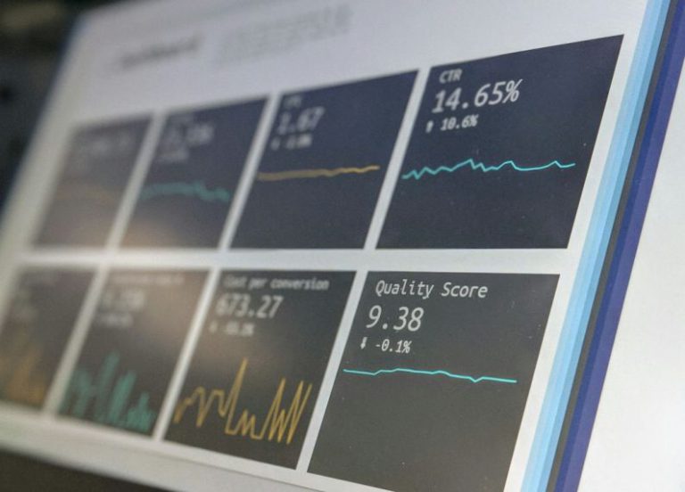 Sustainability Reporting - turned on monitoring screen