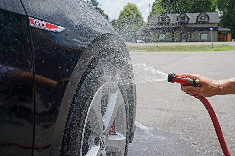 Tire Pressure - black car wheel with tire