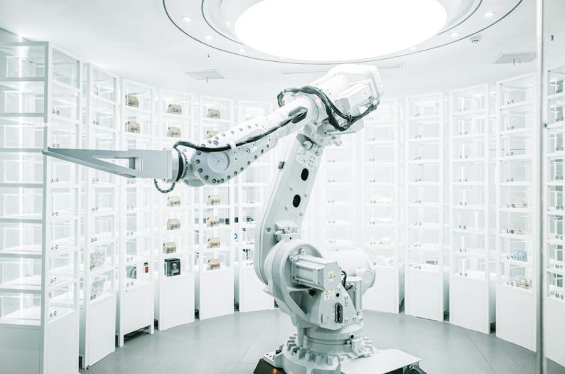 AI Prediction - a room with many machines