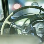 Vehicle Matching - a steering wheel and dashboard of a car